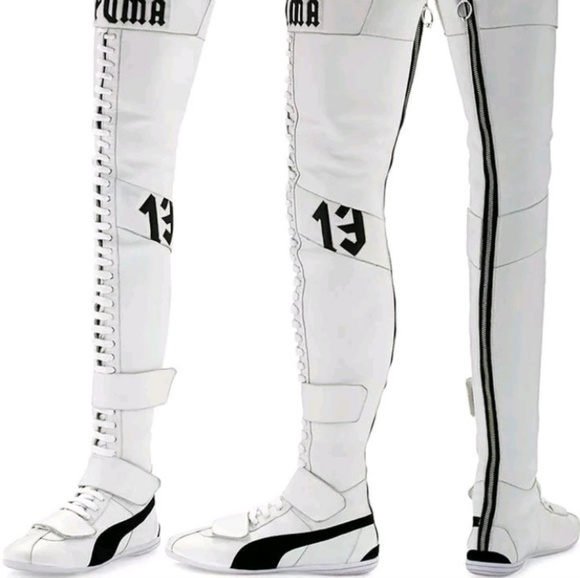 puma thigh high boots
